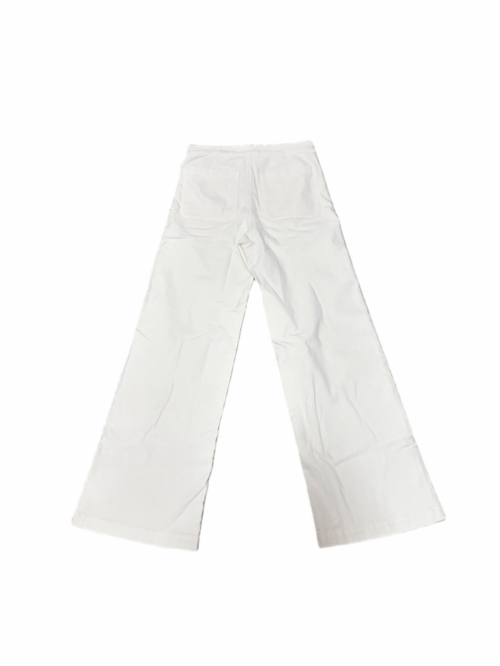 NWT Madewell The Wide-Leg Pant in Corduroy in white size 27 - Picture 5 of 10